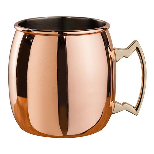 Beaumont Curved Copper Moscow Mule Mug